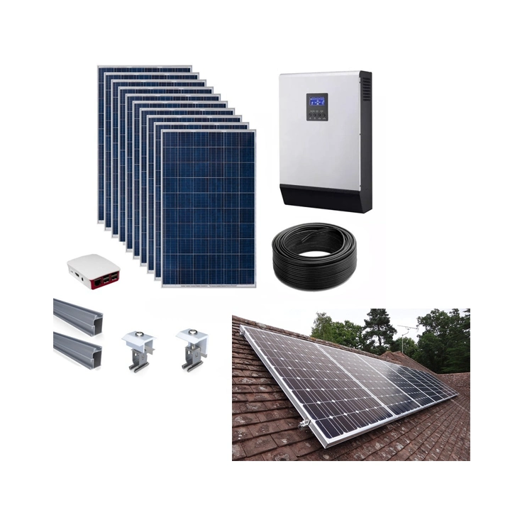 Complete on Grid Solar Power System 3kw 5kw 8kw 10kw Solar Installation Solar Power for House