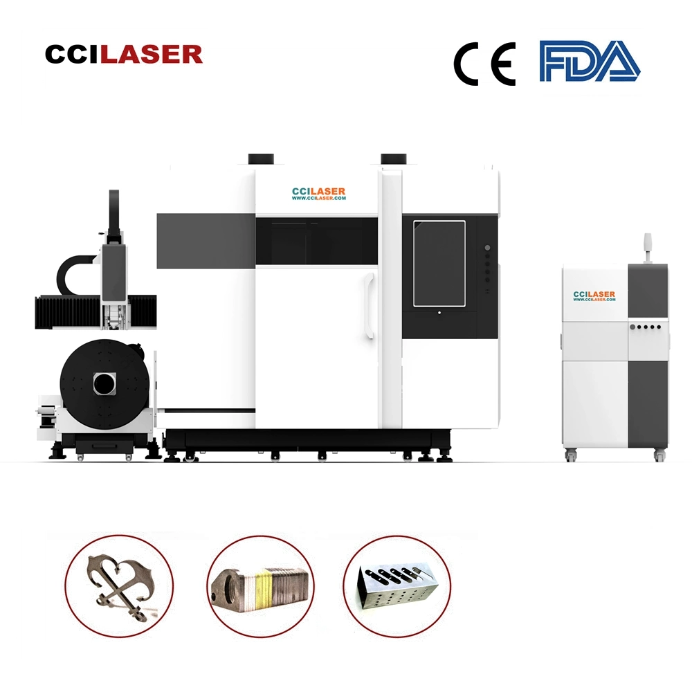 Sheet Metal Laser Cutter for Ss Alu CS Brass Plate Laser Cutting Machine with Zoning Ventilation Eco-Friendly Cutter Price