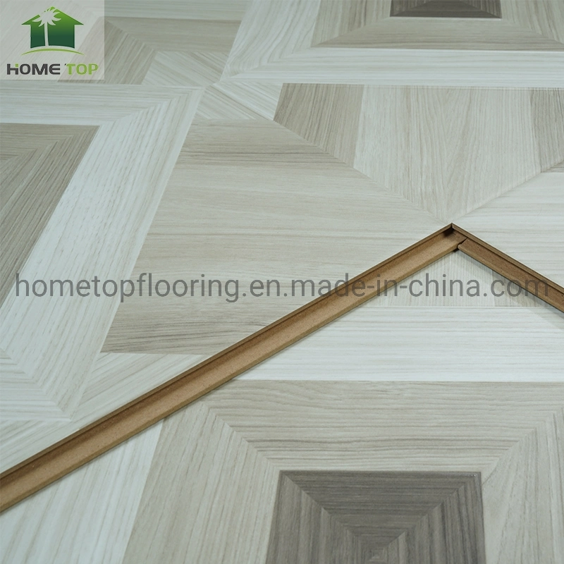 Laminate Flooring for Residential and Commercial Class 32 AC4 Grey Color Laminate Flooring 7mm Waterproof Laminate Parquet Flooring