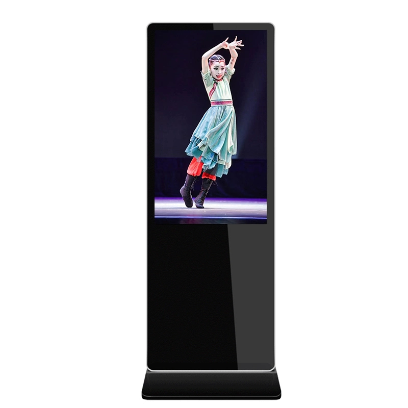 49 Inch Interactive Android System Vertical Floor Stand LCD Digital Signage Media Displays Player