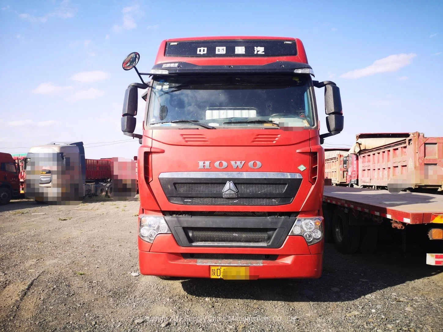 Sinotruk HOWO T7h 440CV Camión de carga 6X4 10 ruedas Tractor usado para la venta de camiones