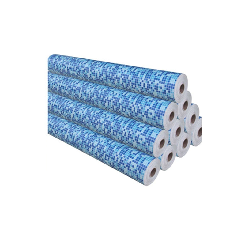 Accesorios para revestimientos de piscinas Mosaico impermeable Anti-Slip UV-Resistant Piscina de PVC Forro