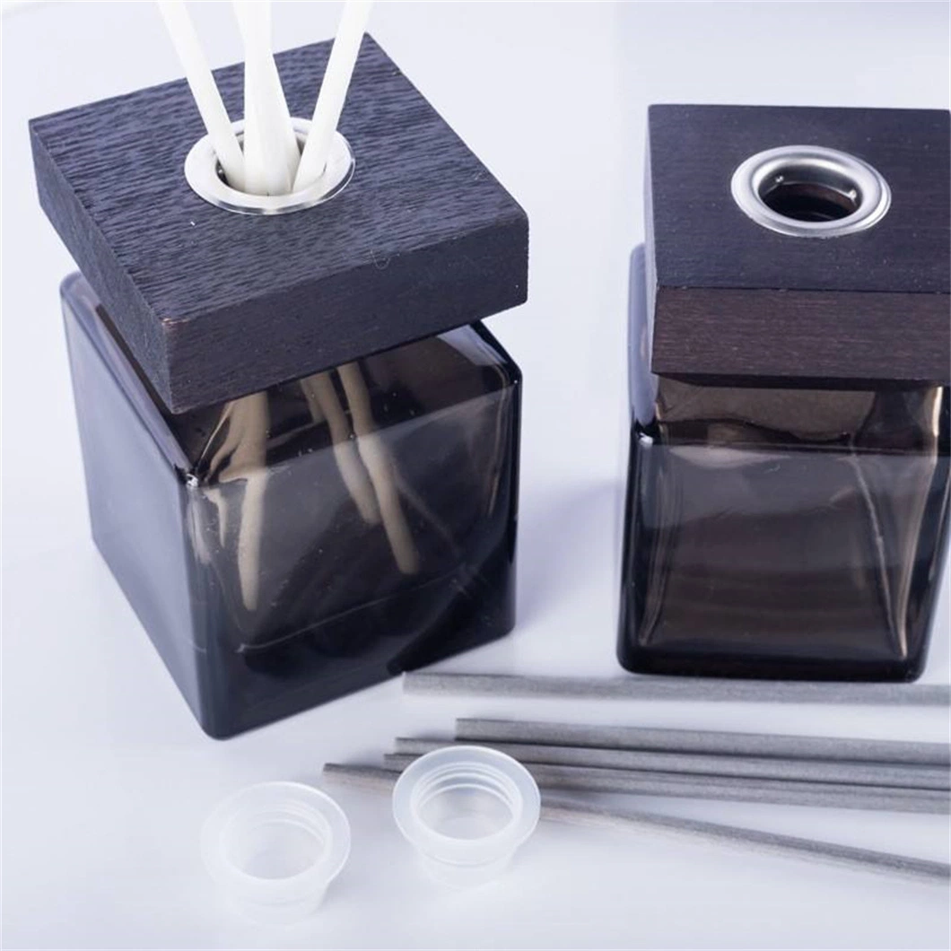 Long Lasting Natural Fragrance Aroma Reed Diffuser for Home and Holiday with Color Box and Glass Bottle