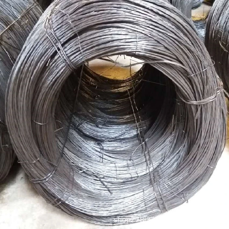 Hi-Q laminado en frío caliente SAE 1008 1006 5,5 mm de 6,5 T195 T235 de bajo carbono galvanizado en caliente de acero hierro Ms alambrón en bobina para uñas