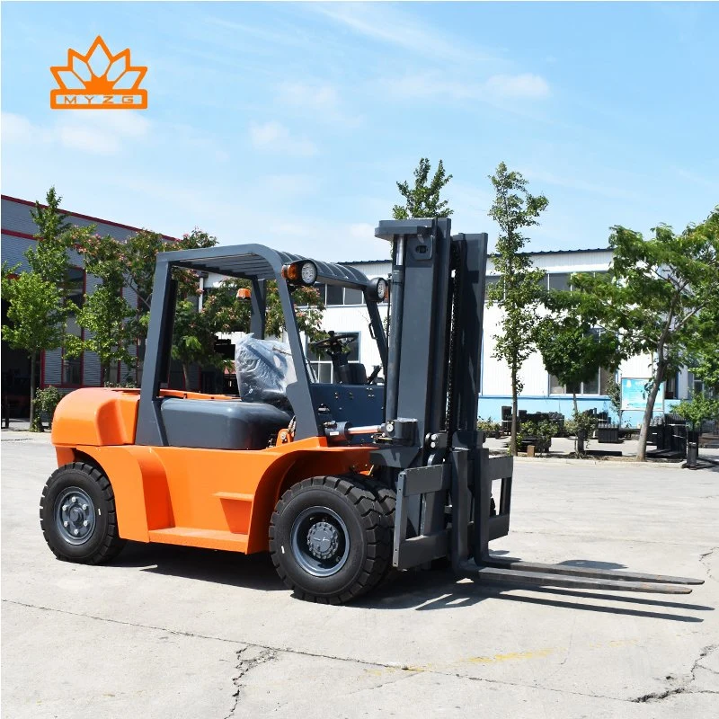 7 Ton Industrial Transmission Diesel Forklift on Sale