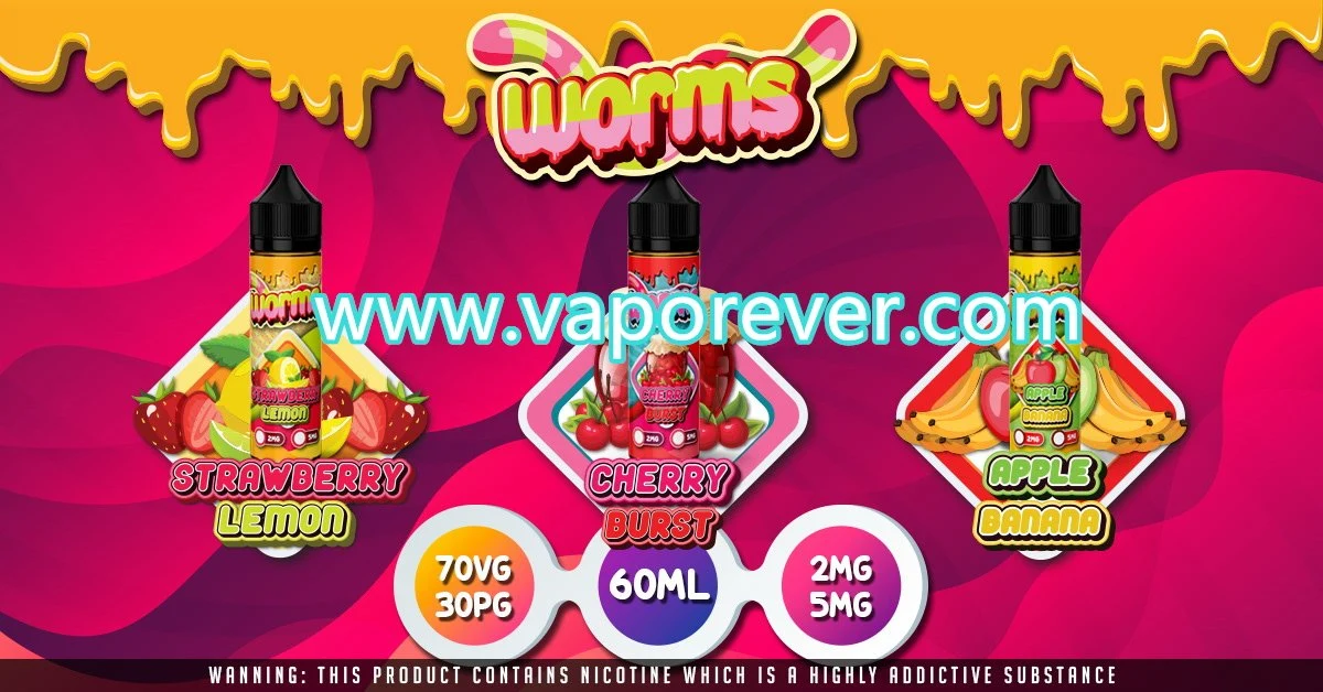 Fruity E-Liquid Vape Juice for Electronic Cigarette 300 Puffs Disposable/Chargeable Slim Vapementhol E-Liquid Vape Juice New Products Wholesale/Supplier for Pod E Cig Brand Qualit