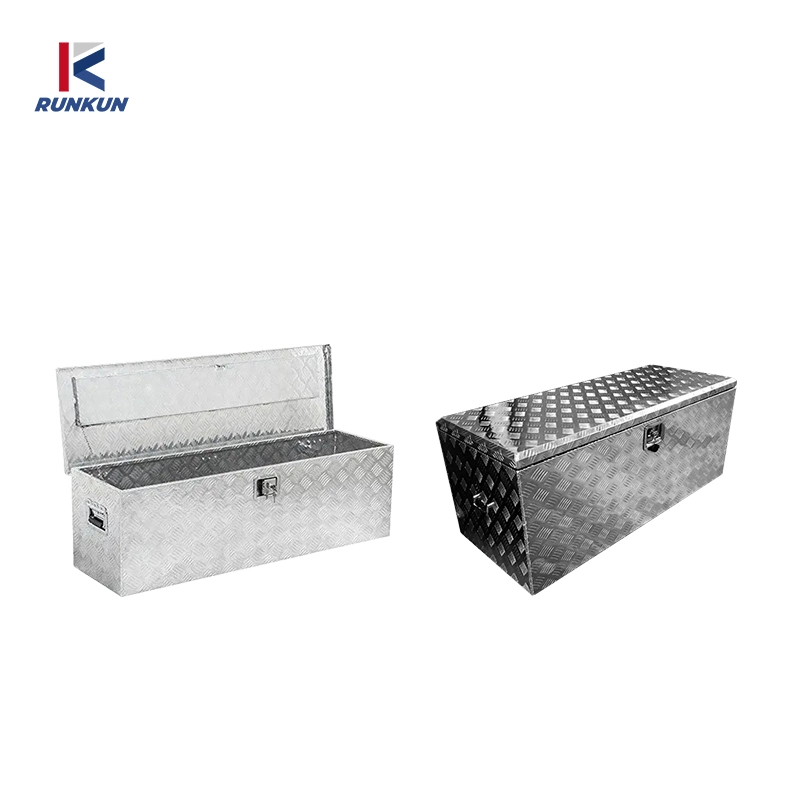 New Arrival Aluminium Toolbox for Trucks and Trailer Toolbox Aluminium Side Opening Ute Truck Storage with Three Drawers