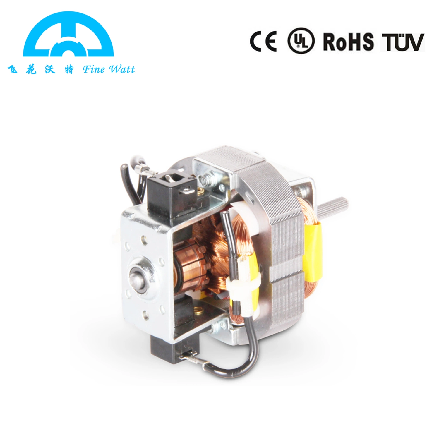 Long Life Universal Motor for Hair Dryer with Recoverable Thermal Fuse