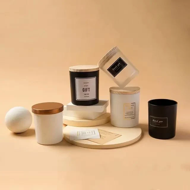 Encantos da Unha Vacos Frascos de corante para Velas Luxury boiões de vidro para velas