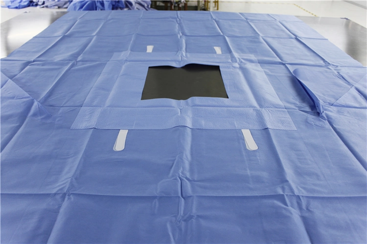 Des fournitures médicales jetables laparotomie absorbant Chirurgical Drape Pack