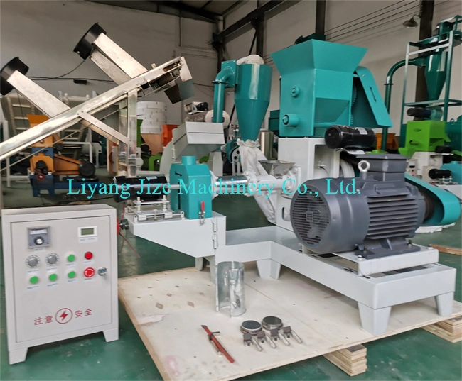 Floating Fish Feed Pellet Extruder Line für die Herstellung von Tilapia Tier Haustier Katze Hund Vogel Ferkel Nass Trockenfutter Puffing Mill Extruder