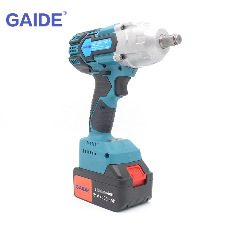 18V Battery Truck Heavy Duty Cordless Impact Wrench with Box and Belt