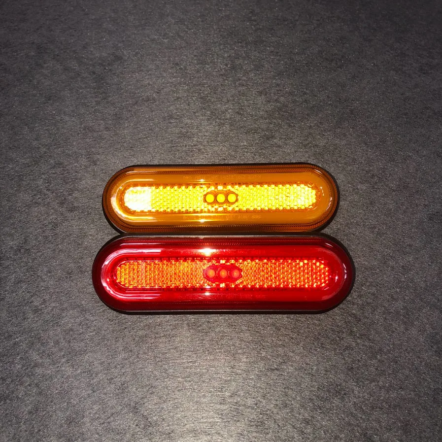 Motorcycle Side Marker Lamp LED Tail Light with E-MARK