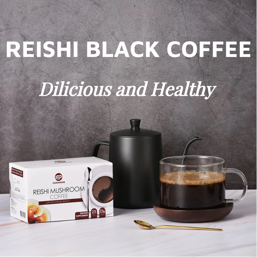 Wholesale Ganoherb Reishi Mushroom Coffee Ganoderma Coffee for Support Immune Health