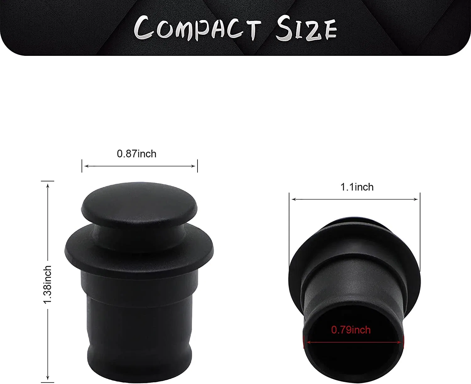 Universal Cigarette Lighter Cover Cap Waterproof Dustproof Cover for Auto Car Cigarette Lighter Socket Plug Cover Dust Cap Car Accessory