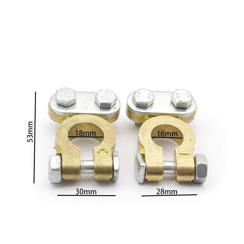 B1-183 Brass Hardware Fittings Jointing Auto Parts Factory Price Battery Terminal Clamp for Retail Store Replacement