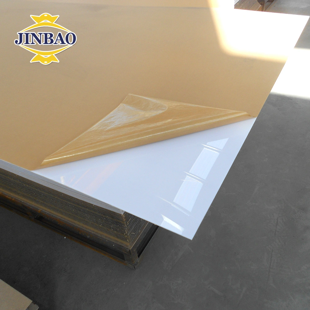 Jinbao 1220*1830mm 6mm 10mm 12mm da placa de Tamanho de papel tecido lateral do Divisor Europa Folha de acrílico