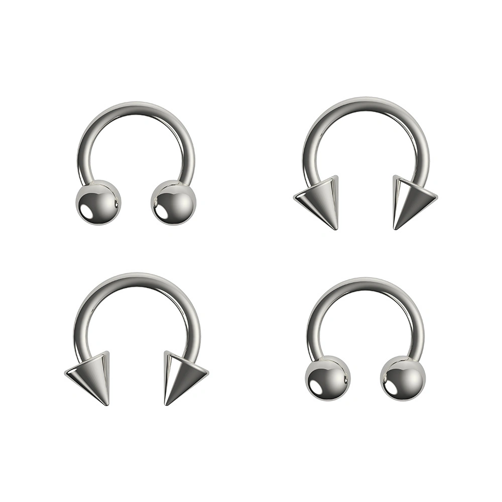 Wholesale/Supplier Titanium Steel U-Shaped Ball Nose Ring Body Piercing