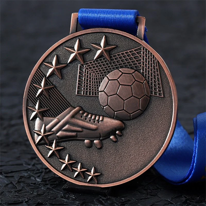 Original Factory Jianxin Handicraft Wholesale/Supplier Custom Sports Games Basketball Games World Table Tennis Badminton Pure Copper Catholic Medal