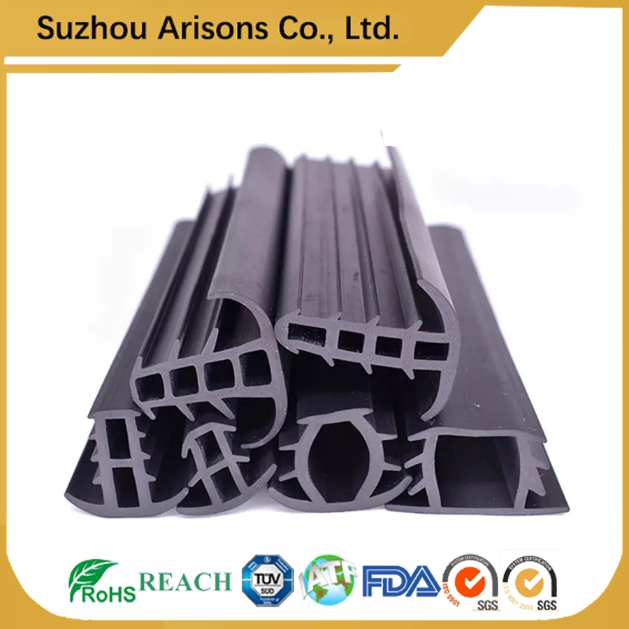 Customize Shape Extrusion Rubber Gasket Silicone Sealing Strip for Solar Photovoltaic Panel