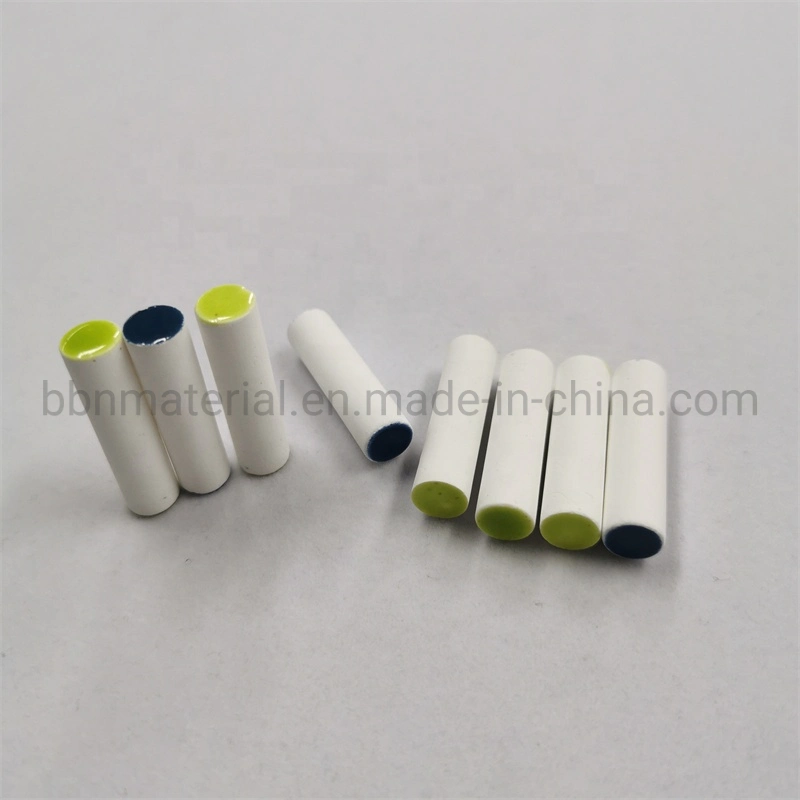 Car Aromatherapy Used Color Glazed End Porous Ceramic Rod Evaporation Diffuser Bars with Ends Glazd