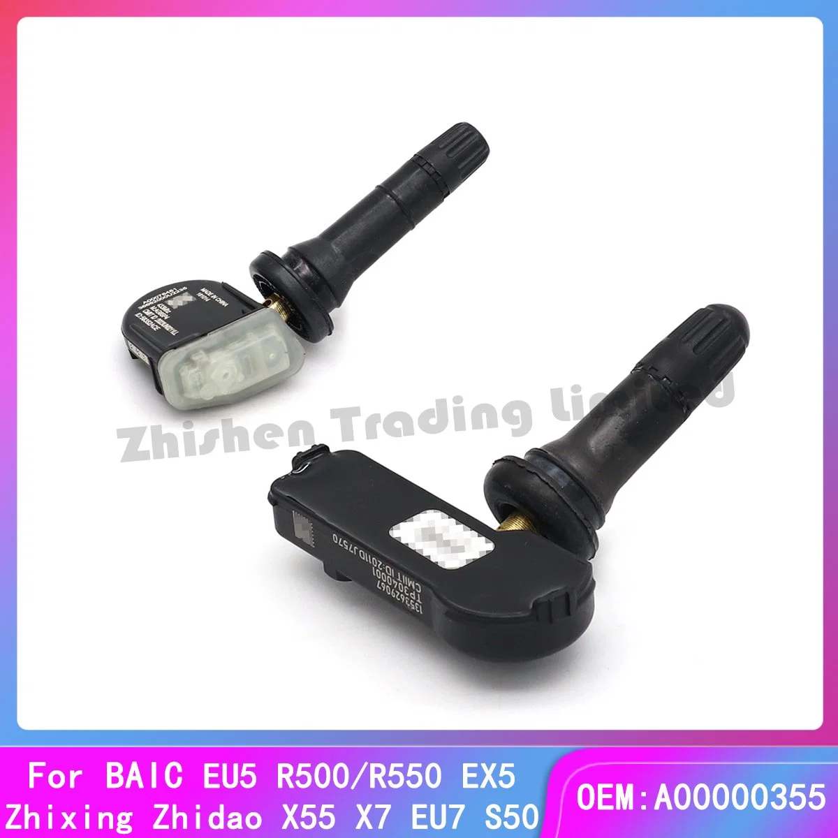 Baic Auto Spare Part Auto Accessory for Baic Bjev Eh300 Es210 EU260 EU400 Shenbao D50 D60 D70 D80 X65 Built in Tire Pressure Detector Tire Pressure Sensor