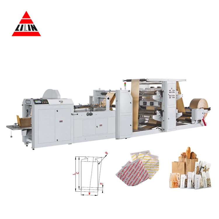 Forming Leisure Food Charcoal Price Kraf Paper Bag Making Machine