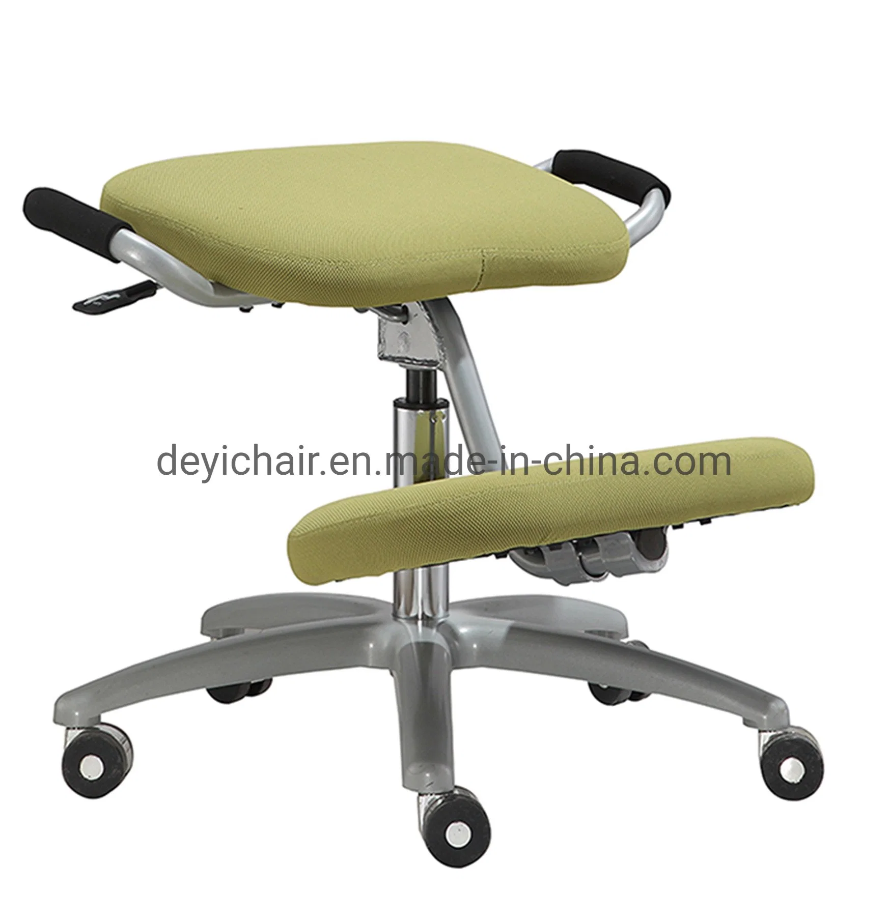 Metal Frame Color Optional PU Paddle Simple Tilting Mechanism Knee Chair