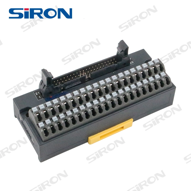 Siron T058 Ressort Terminal de connexion 40 broches Bloc de jonction universel de style européen pour API