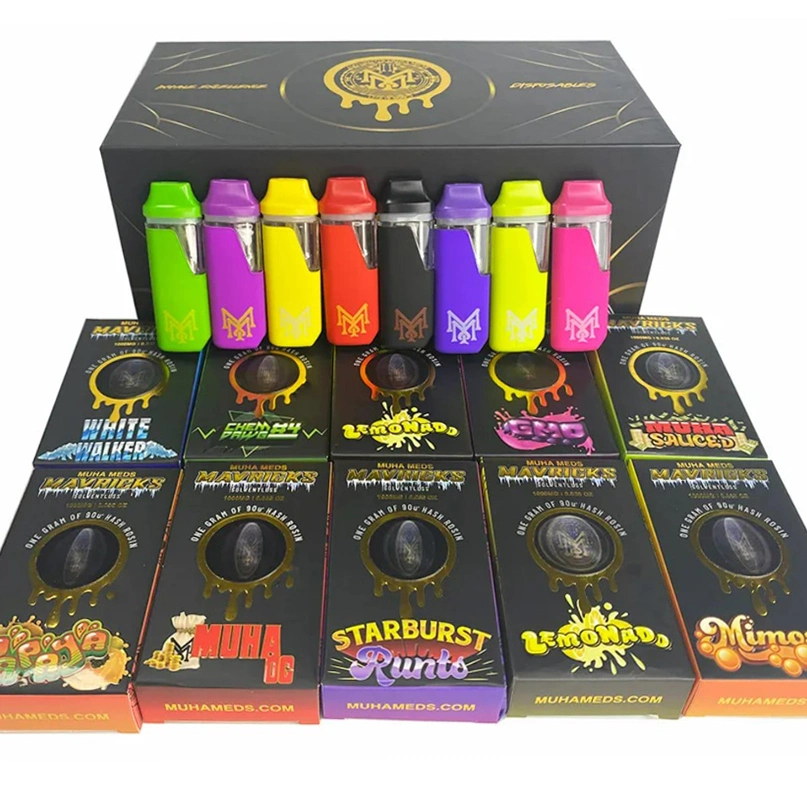 Nuevo Muha Meds Vape desechable portátil Pen Vape Muha Meds E cigarrillos