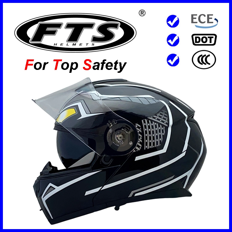 Motorcycle Accessories Safety Protector ABS Helmet Flip-up with DOT & ECE2206 Certificates