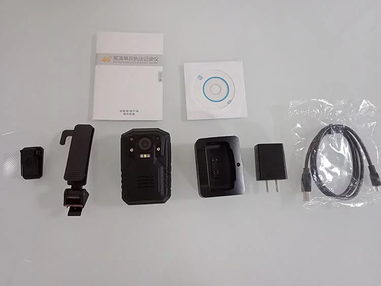 4G LTE Body Worn Camera GPS Tracking WiFi Bodycam