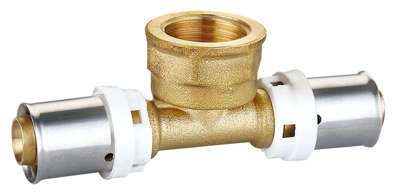 Efield Compression Press Fittings Pex Al Pex, Brass Straight Adapter Fitting, Copper Brass Fitting