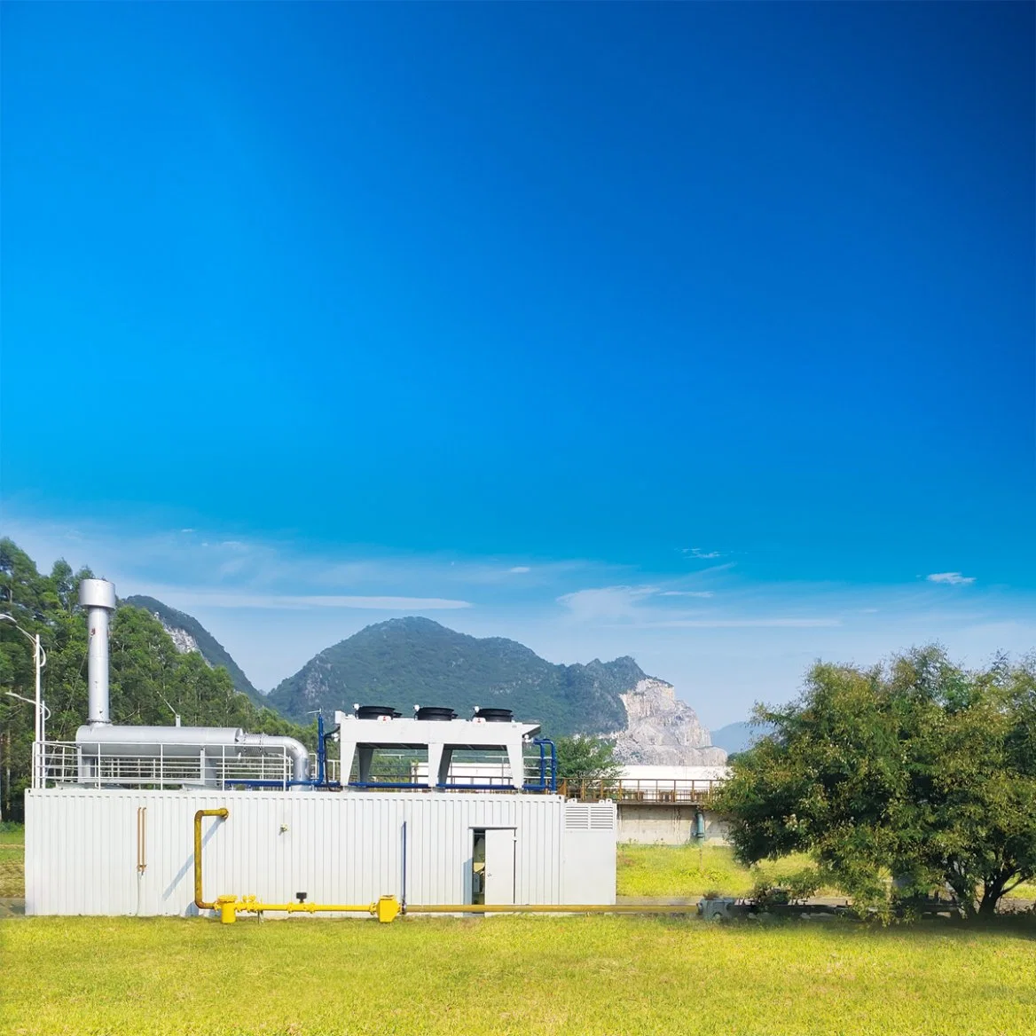 Liyu 1.5MW/1500kw 16V Cilindro de Tensão Alta concentração elevada de gás metano gerador de energia definido com Stamford Alternador/ABB Turbocompressor/mar profundo System