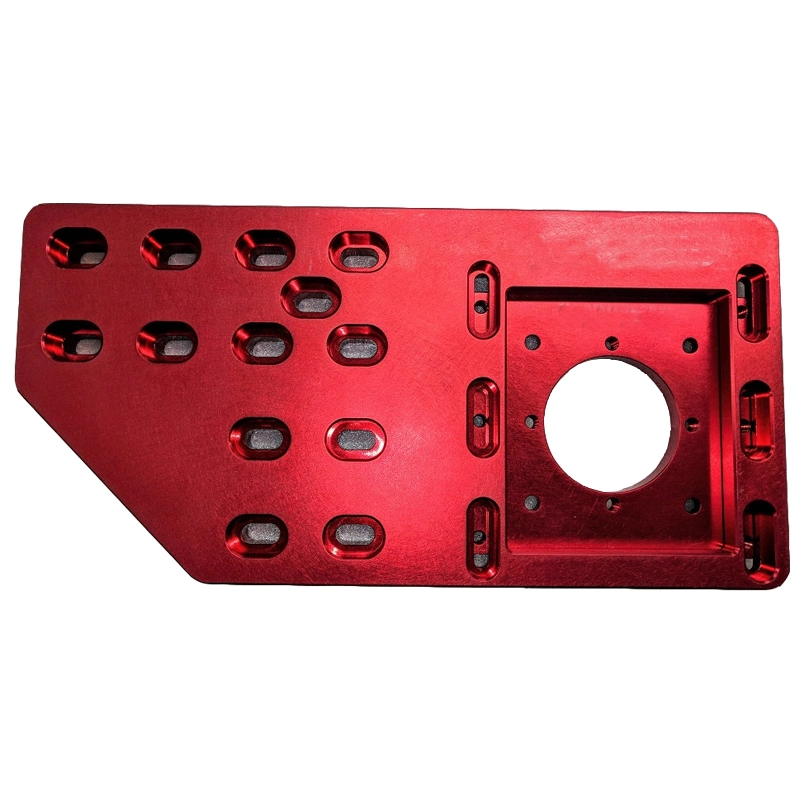 Customized CNC Machining Billet Aluminum Electrical Control Plate Cover Face Plate Front Cover Panel