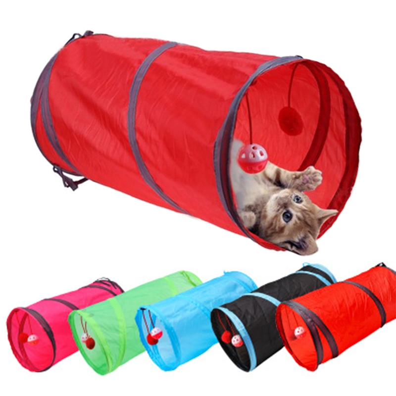 Pet Accessories Foldable Smart Cute Design Pet Cat Tunnel Collapsible Cat Tunnel Toys