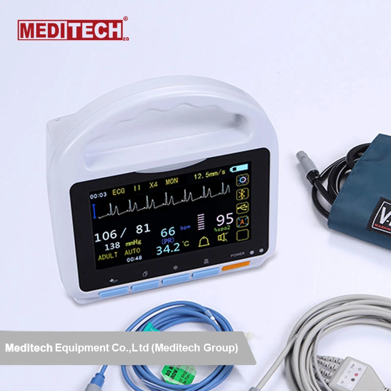 Palm Multi-Parameter Patient Monitor with 5 Standard and CE Certificate