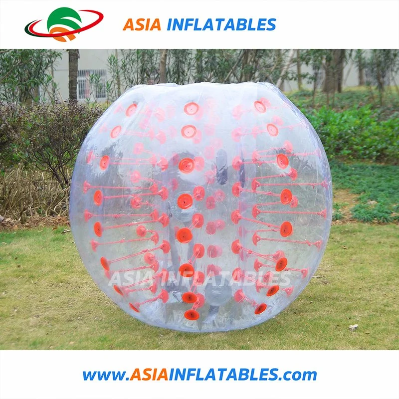 New Style Color Dots Body Sumo Ball Bubble Soccer Ball with High quality/High cost performance PVC Materials