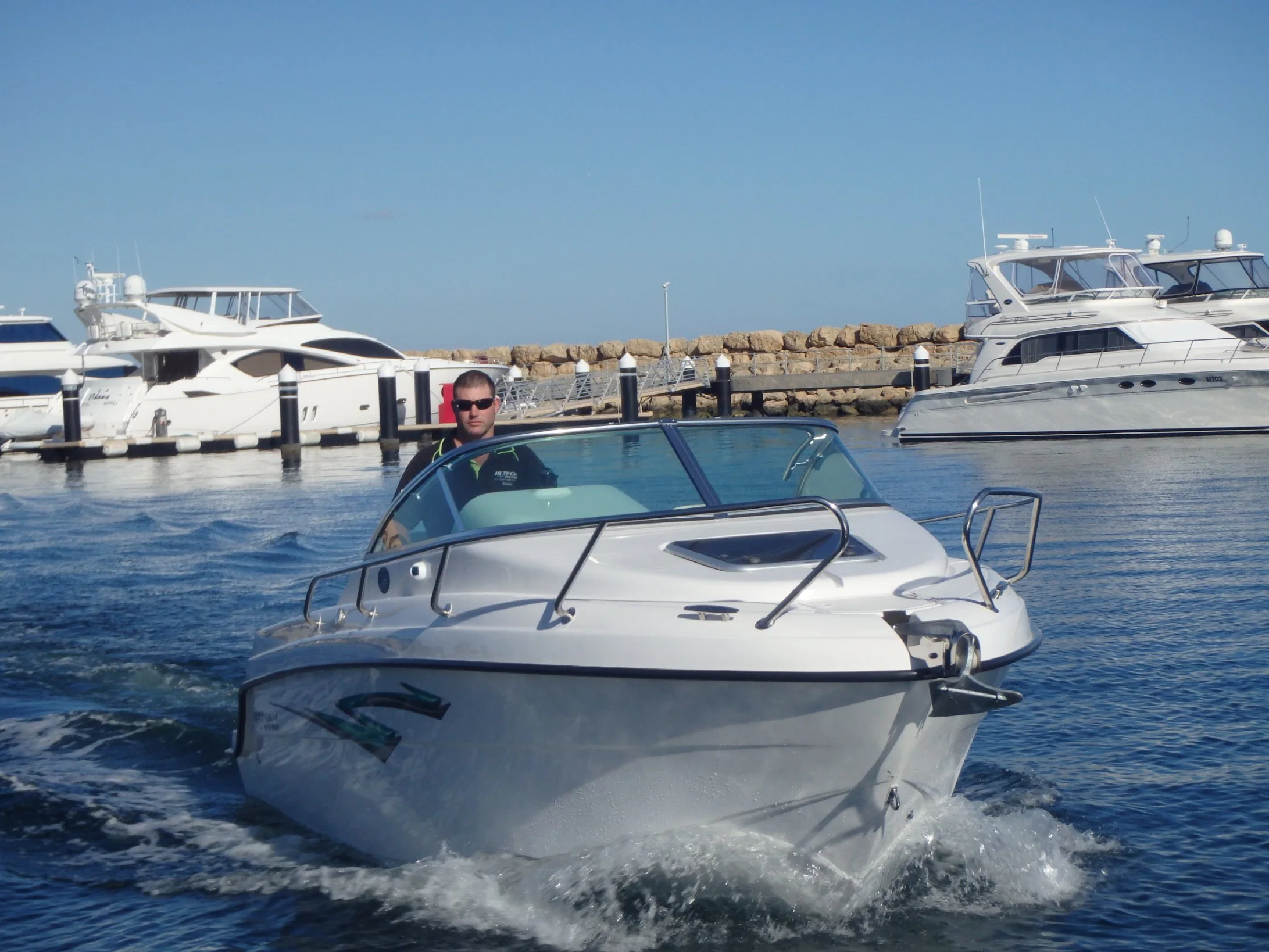 BATEAU DE pêche DE LUXE À moteur DE 20FT 6m avec Super qualité