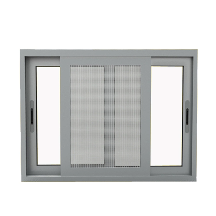 Glass Aluminum Window Aluminum Frame Sliding Tempered Laminated Double Triple Glazed Pane