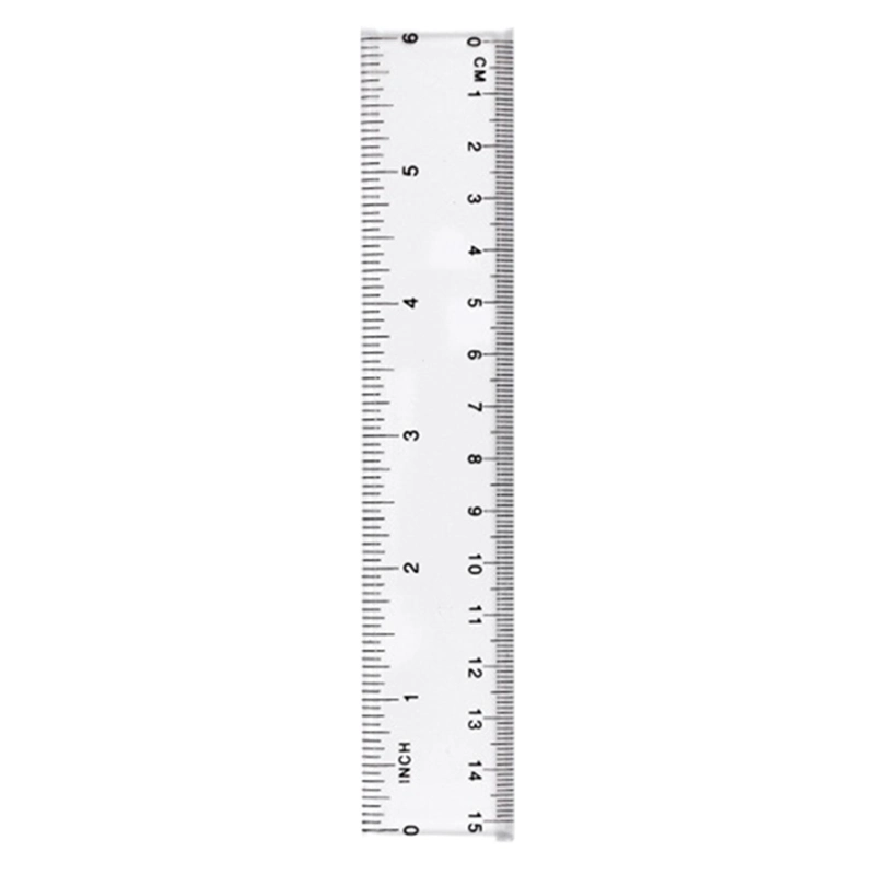Customized Plastic Ruler for Office Supply Supplies Stationery