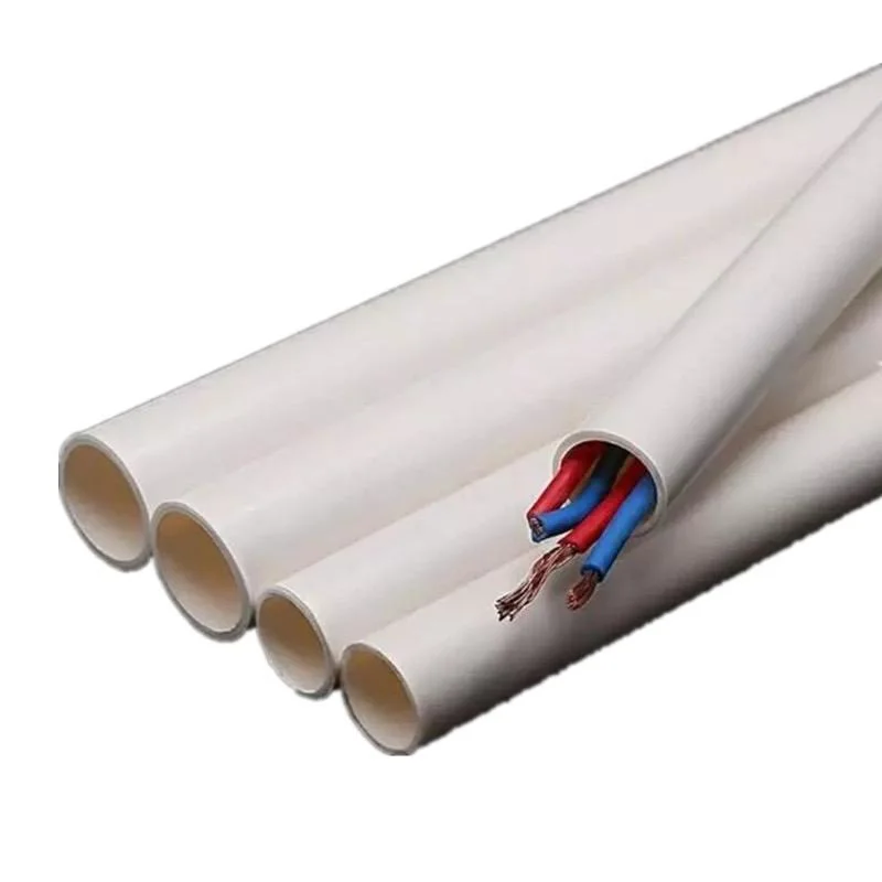 Good Quality Good Pressure Resistance PVC Electric Cable Wire Conduit Pipe