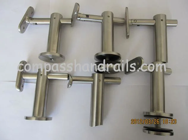 Stainless Steel Handrail Support / Glass Fitting / Side Fix Baluster Bracket