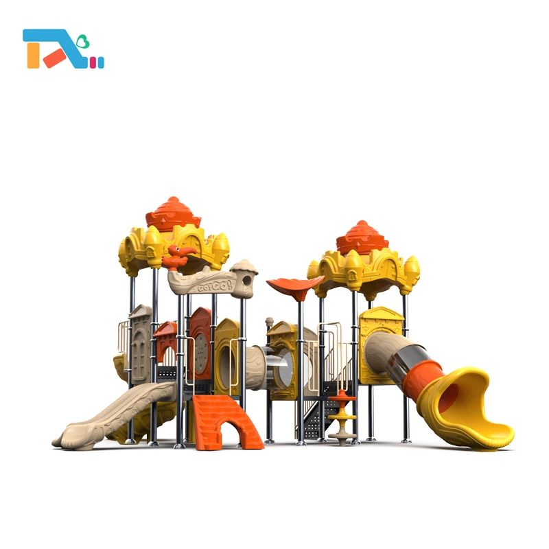 Commercial Outdoor Plastic Playground Equipment for Children Amusement Park