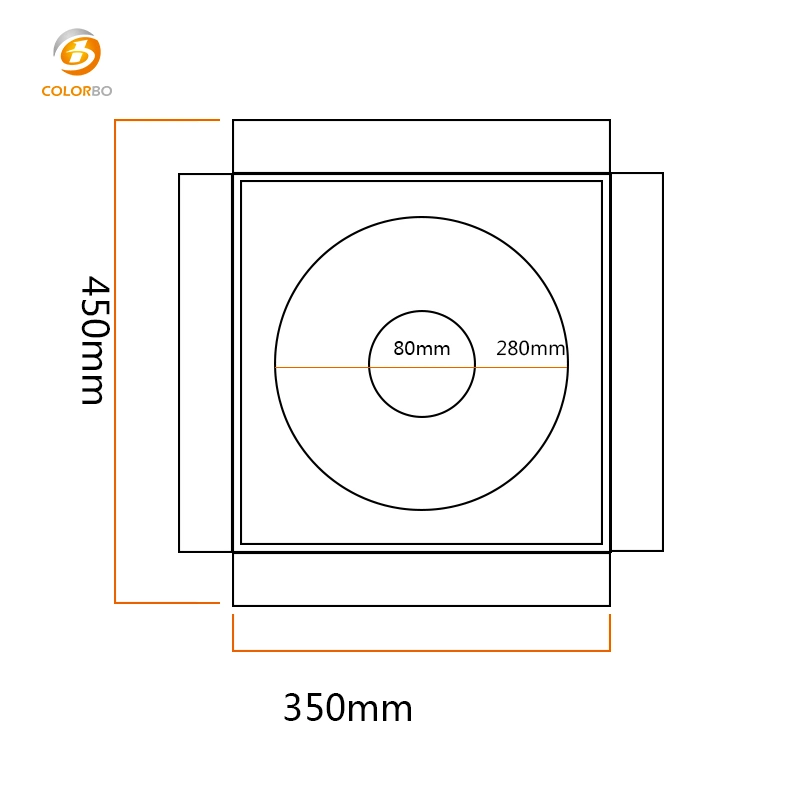 Polyester Fiber Decoration Material Acoustic Eco-Friendly Light Strip