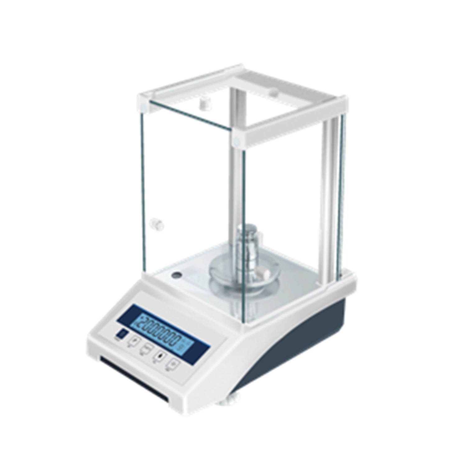 Écran LCD de 0,1 mg 220g à échelle de laboratoire Balance électronique 0.00001g Prix Balance analytique