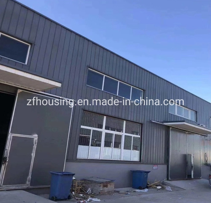 Factory Price Steel Structure Workshop and Prefabricated Steel Structure Building with Rockwool Sandwich Wall Panel