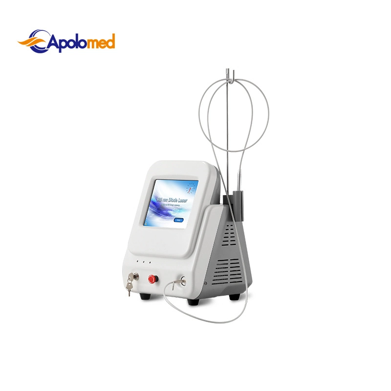 HS-890 Apolo 980nm Medical Vascular Treatment Diode Laser with FDA Approval for Vascular and Spider Veins