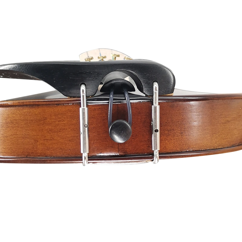 Venta de madera maciza artesanal caliente de tamaño completo profesional instrumentos musicales de violín