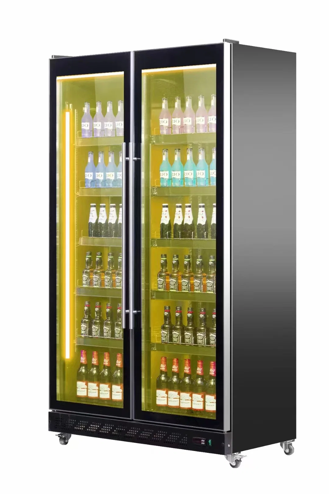 New Style Supermarkt Kommerzielle Getränke Kühlschrank Display Cooler Wein Showcase